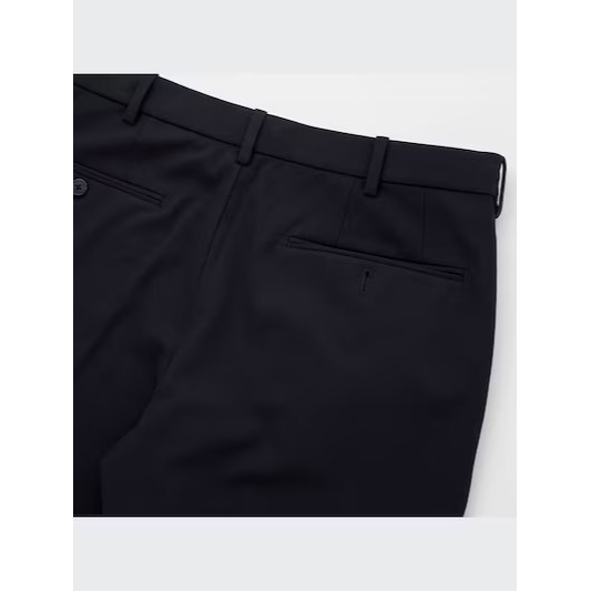 <二手> Uniqlo 男款 EZY 黑色正裝褲 size S 425149-細節圖9