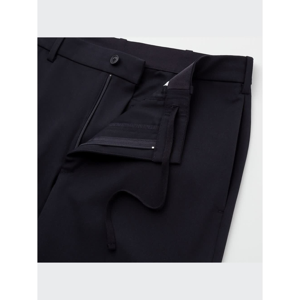 <二手> Uniqlo 男款 EZY 黑色正裝褲 size S 425149-細節圖10