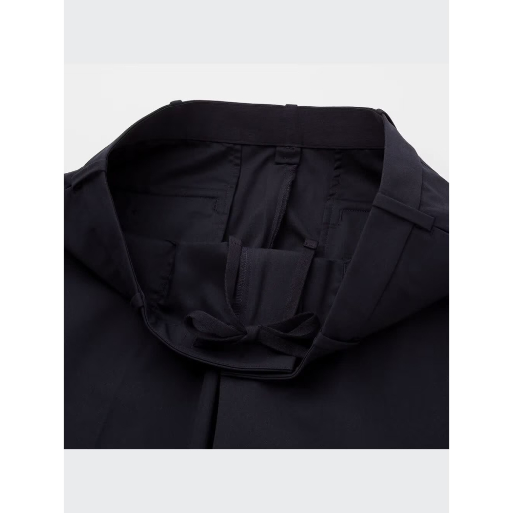 <二手> Uniqlo 男款 EZY 黑色正裝褲 size S 425149-細節圖11