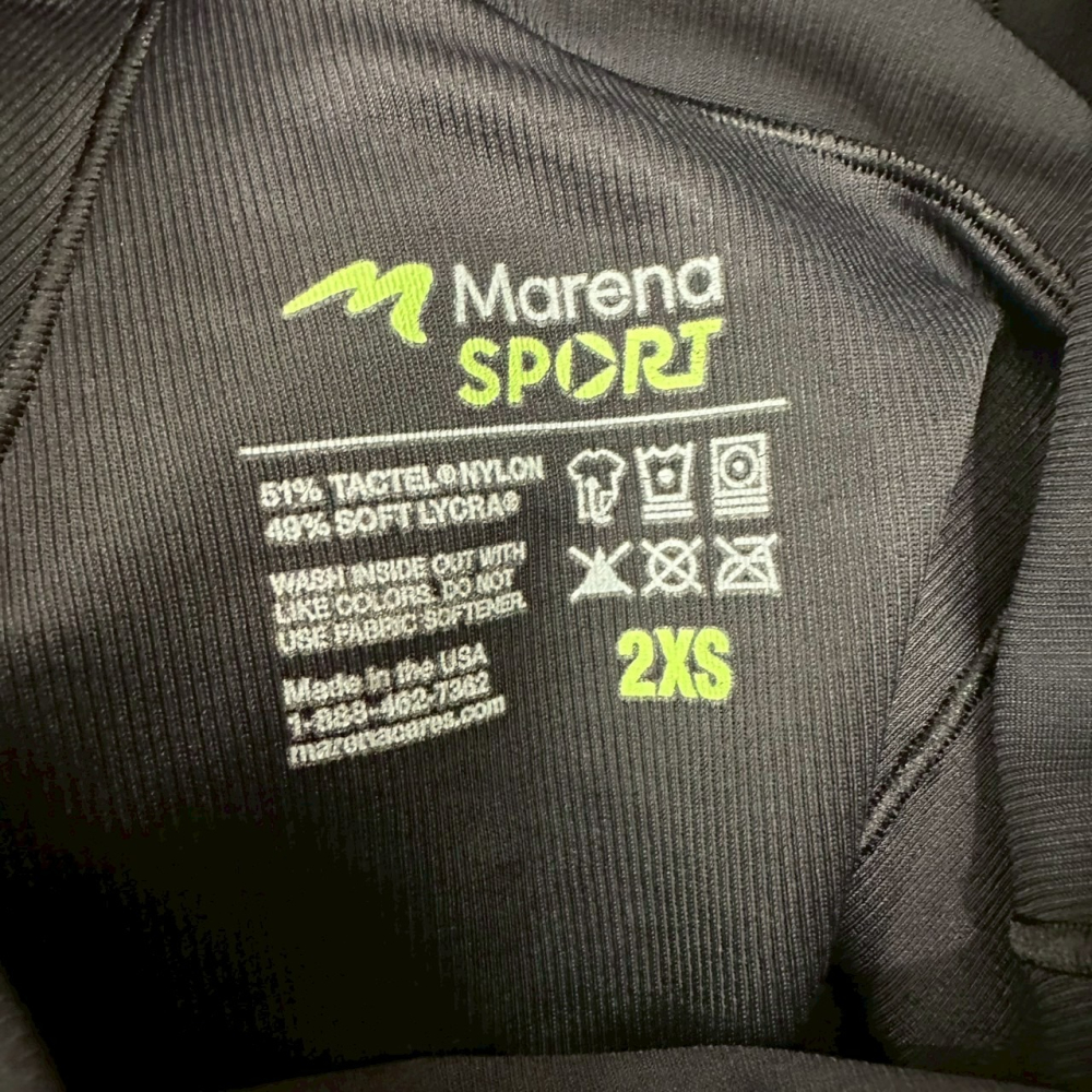 <二手> Marena Sport 黑色運動壓力褲 size 2XS-細節圖2