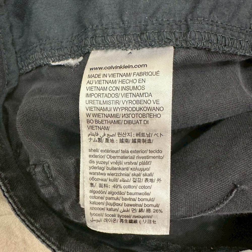 <二手> Calvin Klen CK 鐵灰色縮口褲 size 0-細節圖4