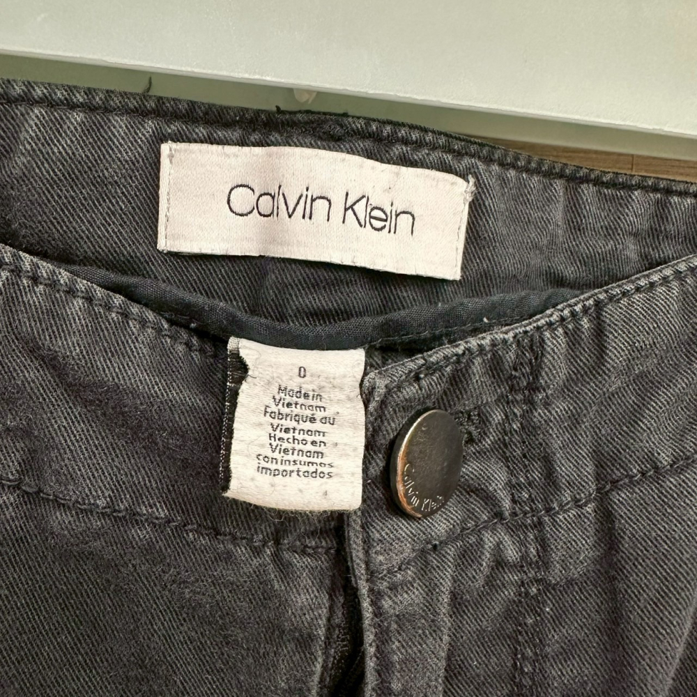 <二手> Calvin Klen CK 鐵灰色縮口褲 size 0-細節圖8