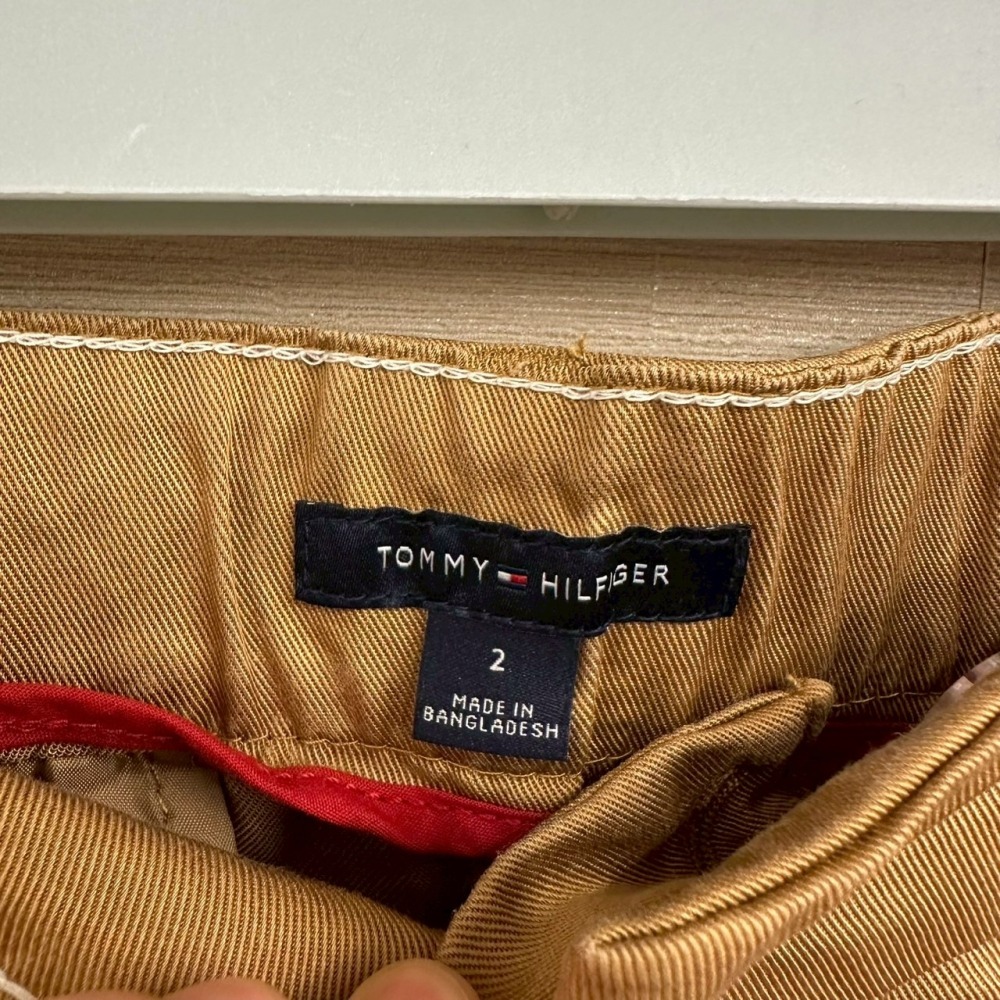 <二手> Tommy Hilfiger 咖色休閒短褲 size 2-細節圖5