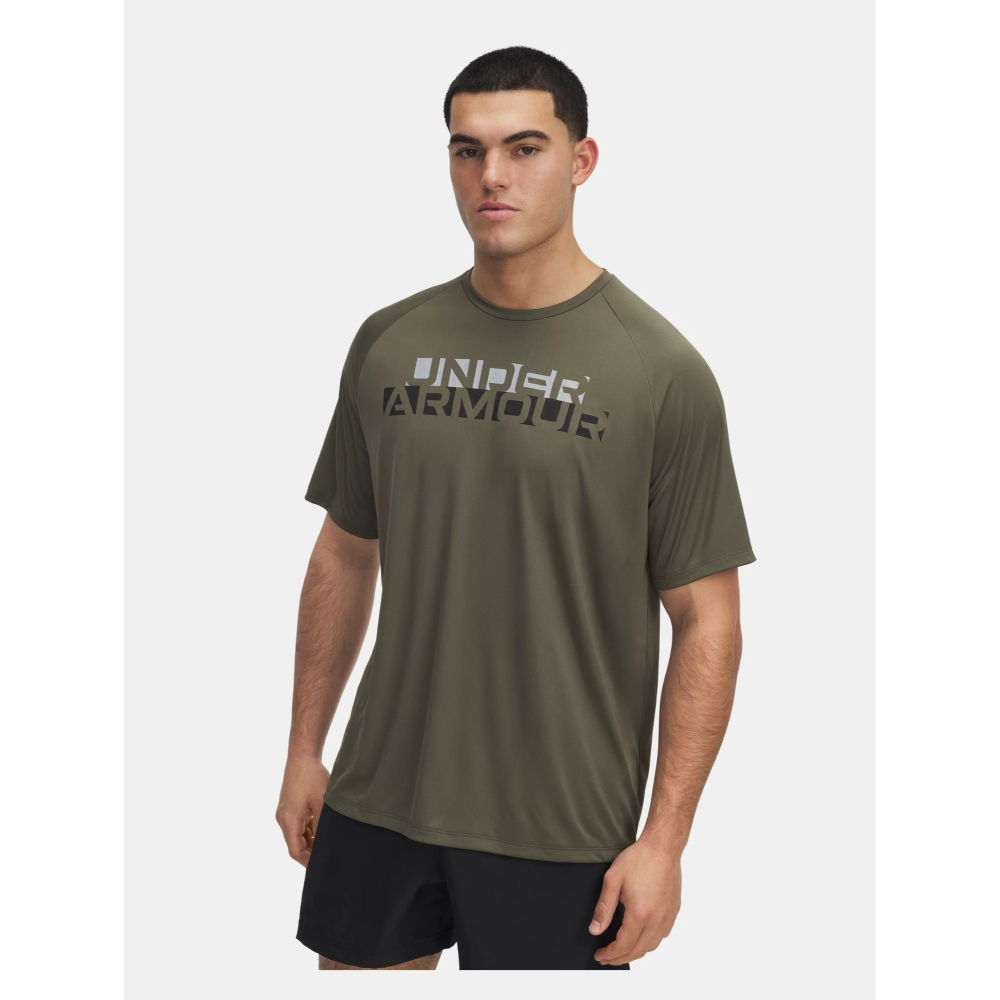 美國 UA 安德瑪 Under Armour 男款 短袖Velocity UA Tech運動T恤 size S/M-細節圖4