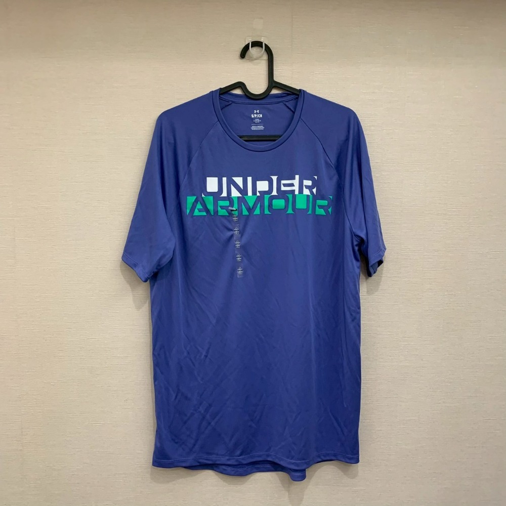 美國 UA 安德瑪 Under Armour 男款 短袖Velocity UA Tech運動T恤 size S/M-規格圖11