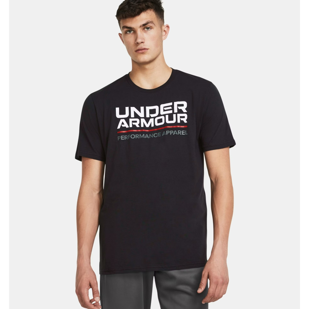 美國 UA 安德瑪 Under Armour 男款 短袖 Wordmark T恤 size L-細節圖2