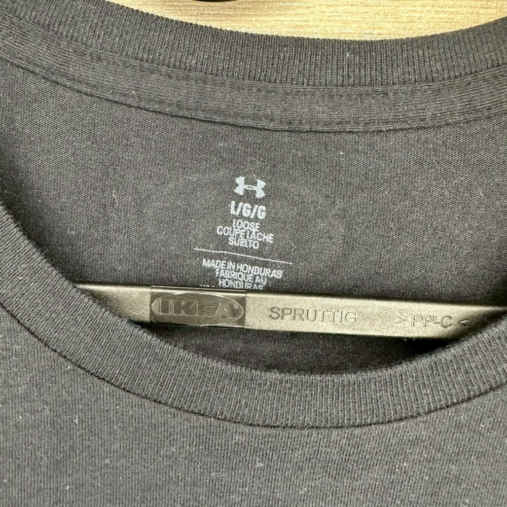 美國 UA 安德瑪 Under Armour 男款 短袖 Wordmark T恤 size L-細節圖8