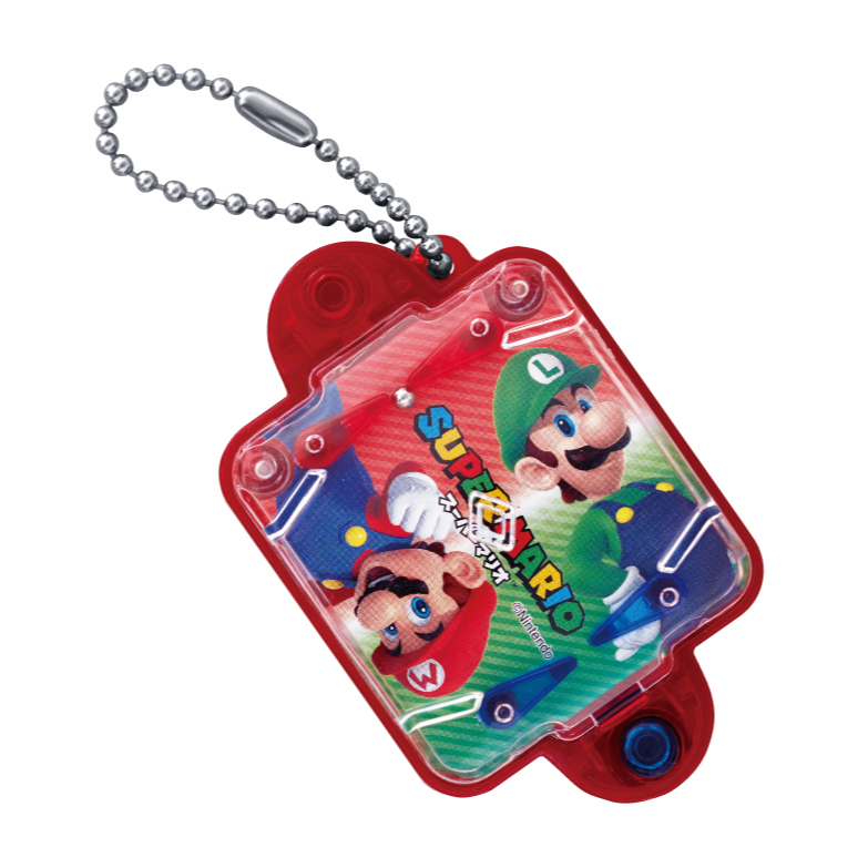 [VS彈珠台 透明紅] 日本 EPOCH 超級瑪利歐 Mario 隨處可玩遊戲收藏 轉蛋 扭蛋-細節圖2