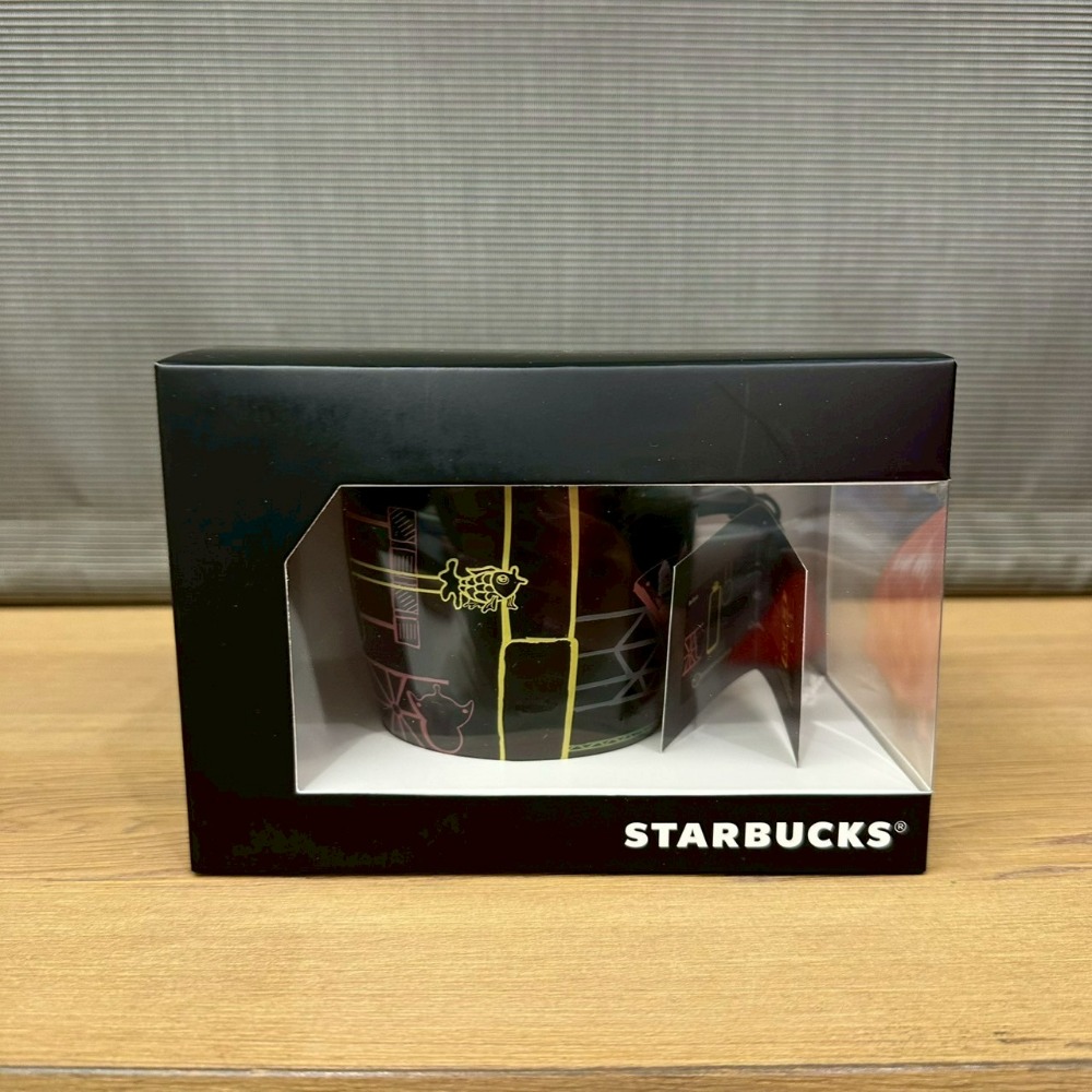 香港 澳門 限定 Starbucks 星巴克 「星巴克 x 大富翁」珍藏版桌上遊戲 桌遊 周年紀念 溫感變色馬克杯-規格圖11