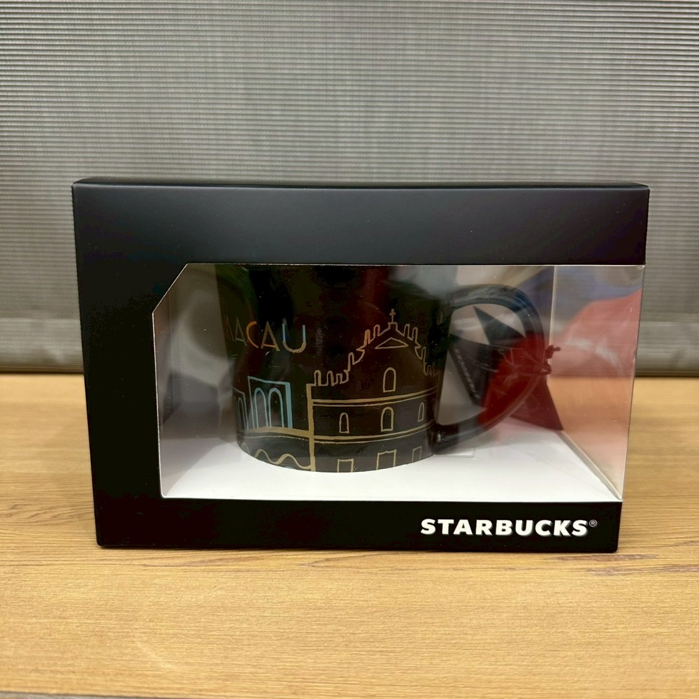 香港 澳門 限定 Starbucks 星巴克 「星巴克 x 大富翁」珍藏版桌上遊戲 桌遊 周年紀念 溫感變色馬克杯-規格圖11