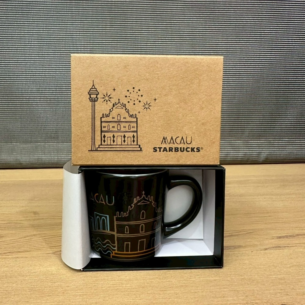 香港 澳門 限定 Starbucks 星巴克 「星巴克 x 大富翁」珍藏版桌上遊戲 桌遊 周年紀念 溫感變色馬克杯-規格圖11