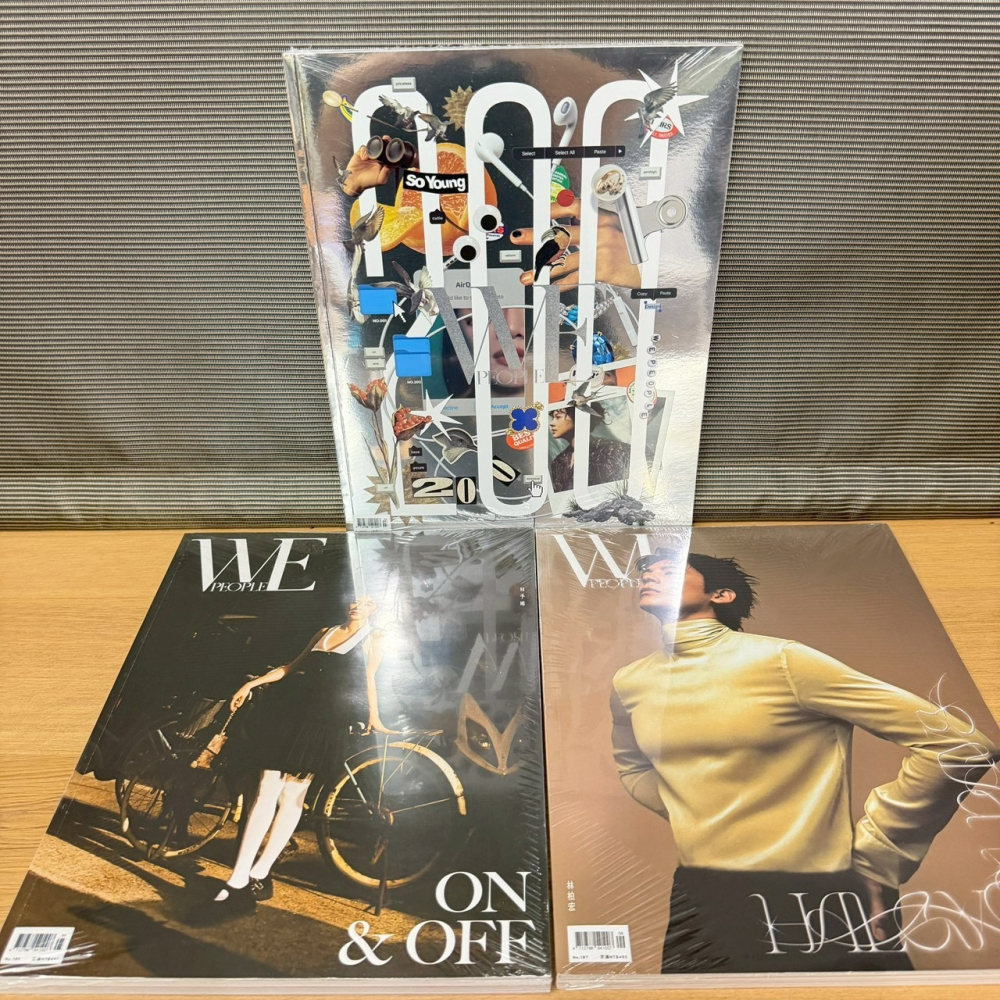 WE PEOPLE Taiwan 名人風尚雜誌 雜誌 2025 2026-細節圖2