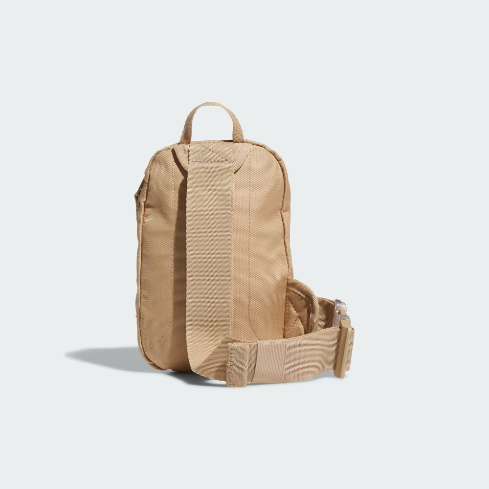 美國 adidas Prime 迷你 斜背包 肩背包 胸包 暖砂岩色-細節圖2