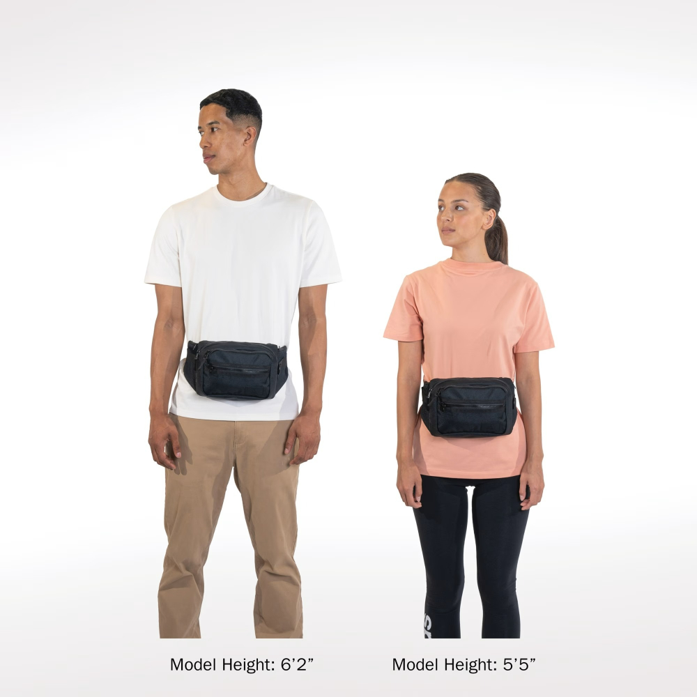 美國 adidas Ramble 斜背包 腰包 肩背包 胸包 黑色-細節圖4