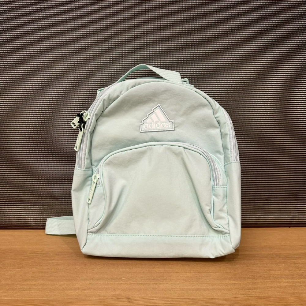 美國 adidas Must-Have 迷你 後背包 薄荷綠-細節圖7