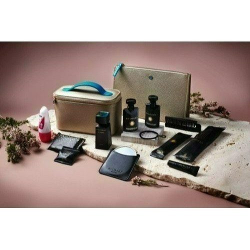 阿聯酋航空 Emirates 機上用品 頭等艙 商務艙 睡衣 過夜包 寶格麗 Bulgari Byredo 黃麻環保購物-細節圖3