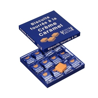 日本 資生堂 Shiseido Parlour 焦糖布丁威化夾心餅乾 12個入-細節圖3