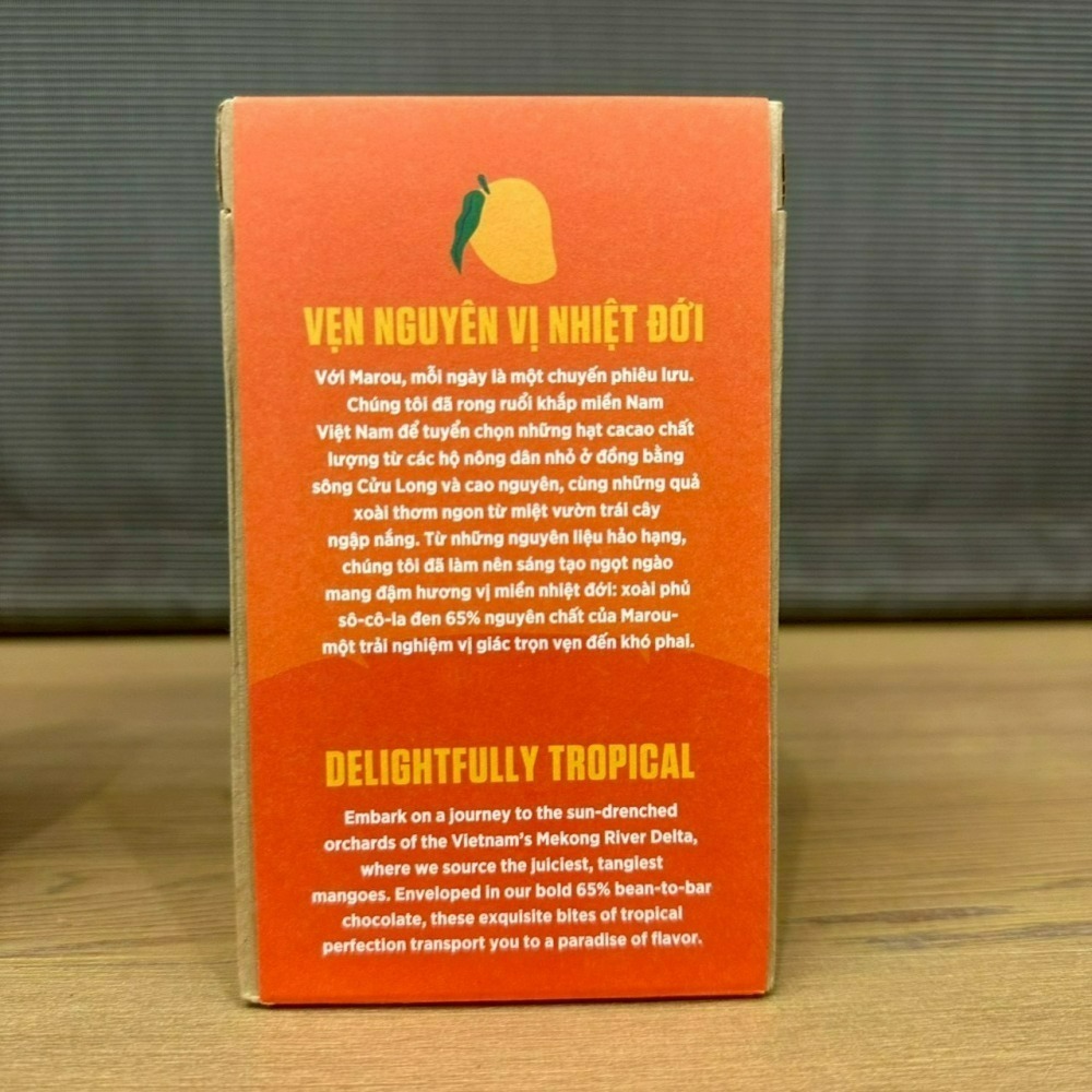 越南 Maison Marou 芒果巧克力 鳳梨巧克力 100g-細節圖10