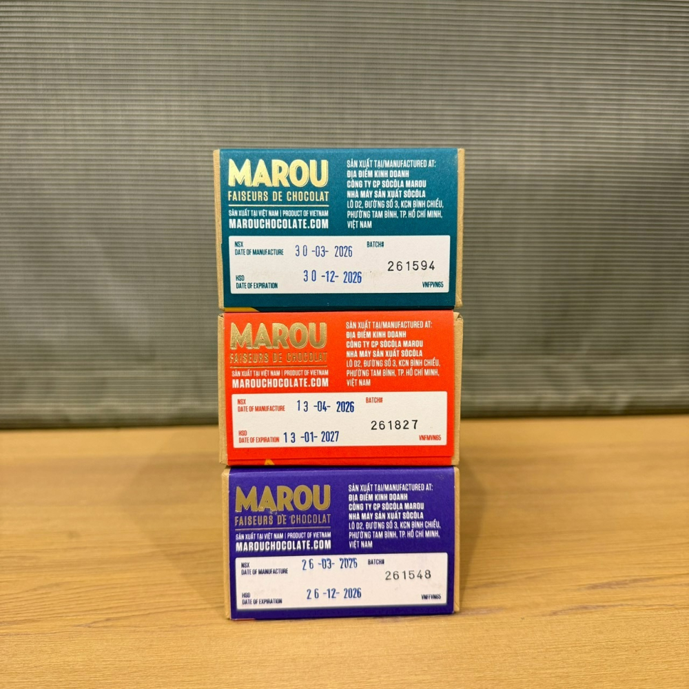 越南 Maison Marou 芒果巧克力 鳳梨巧克力 百香果巧克力 100g-細節圖2