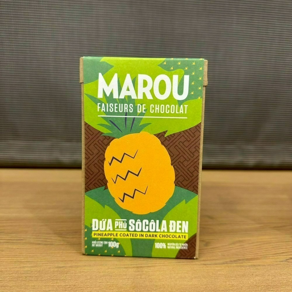 越南 Maison Marou 芒果巧克力 鳳梨巧克力 100g-規格圖11