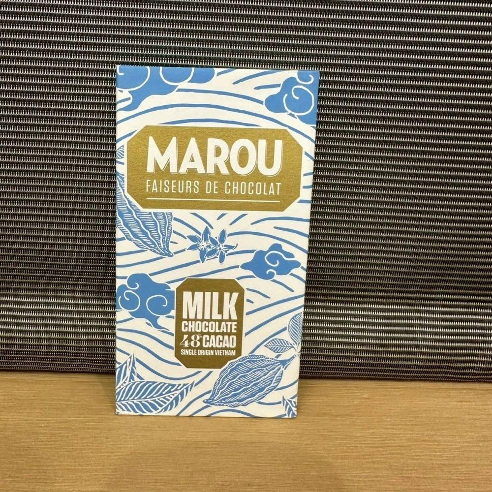 越南 Maison Marou 精品巧克力 80g 咖啡牛奶巧克力 牛奶巧克力 海鹽咖啡牛奶巧克力 焦糖爆米花黑巧克力-細節圖6