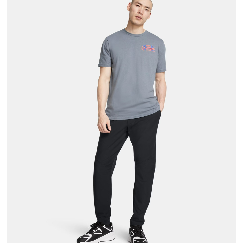 美國 UA 安德瑪 Under Armour 男款 Sportstyle Woven 錐型長褲 size S/M-細節圖3