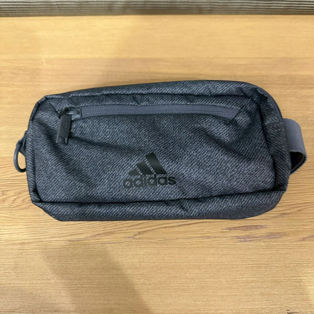 美國 adidas Must Have 2 腰包 胸包 肩背包 灰色-細節圖3