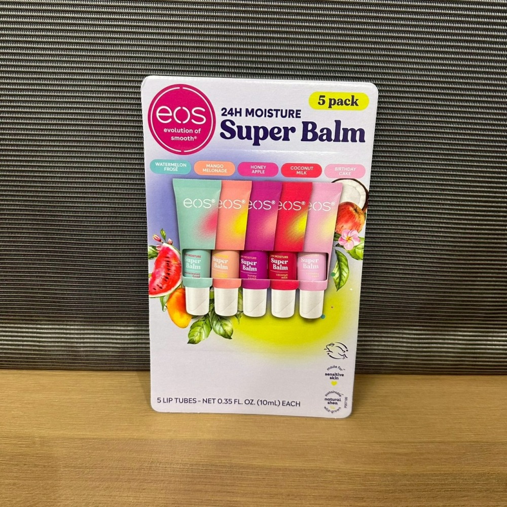 美國 eos 天然USDA有機潤唇膏 4g 24小時保濕超級潤唇膏 10ml-細節圖10