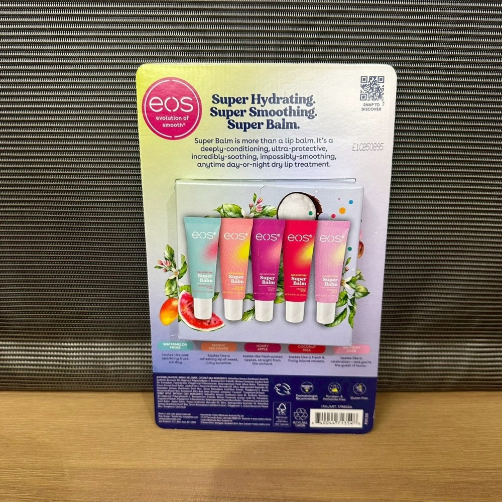 美國 eos 天然USDA有機潤唇膏 4g 24小時保濕超級潤唇膏 10ml-細節圖11