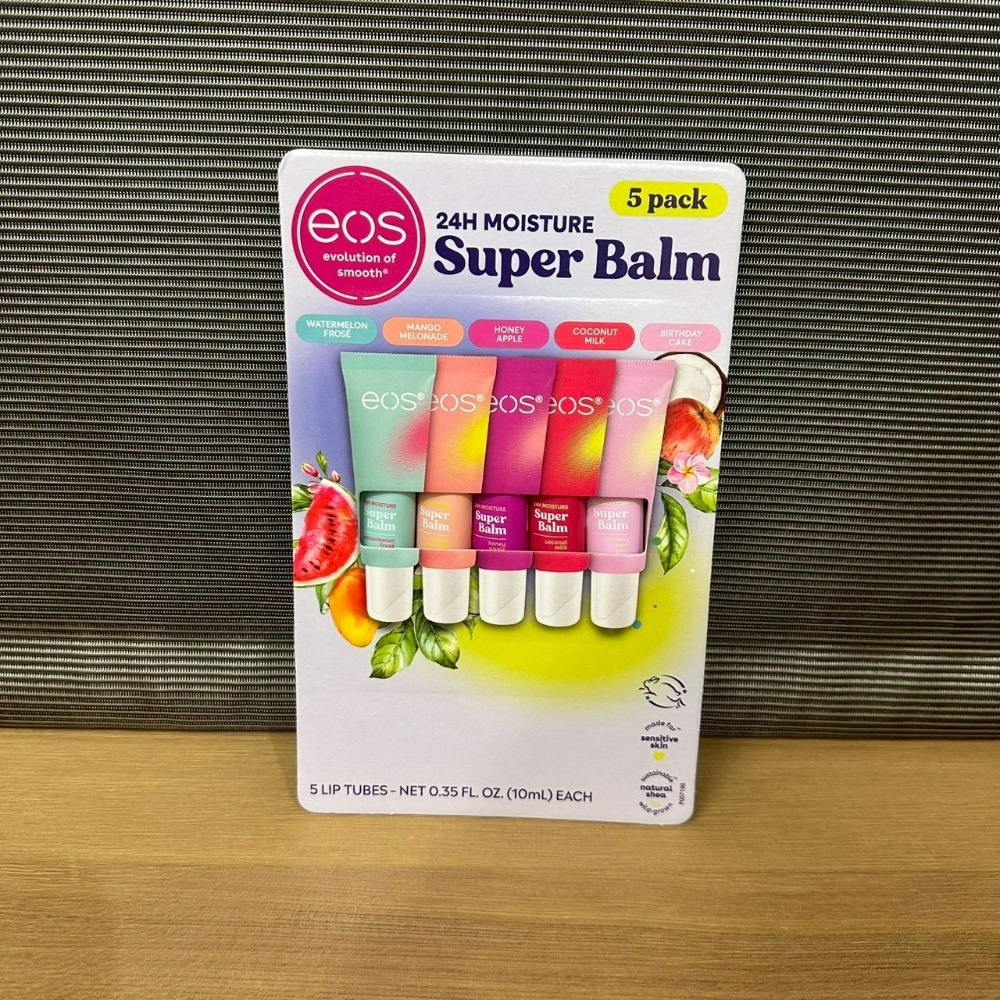 美國 eos 天然USDA有機潤唇膏 4g 24小時保濕超級潤唇膏 10ml-規格圖11