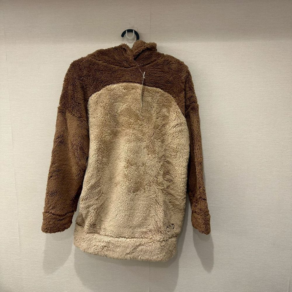 GU x 迪士尼 Chip ‘n Dale 奇奇 珊瑚絨家居服組 家居服套裝 size S 344461-細節圖2