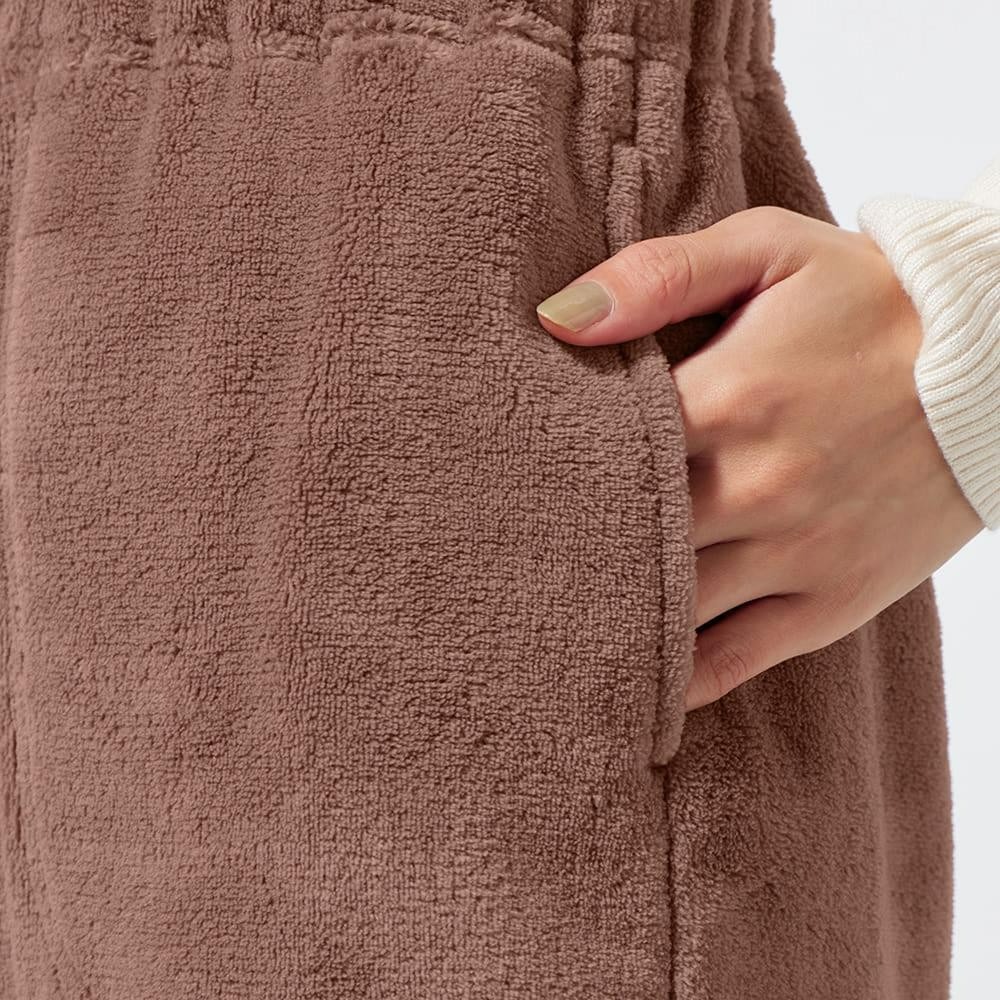 GU x 迪士尼 Chip ‘n Dale 奇奇 珊瑚絨家居服組 家居服套裝 size S 344461-細節圖10