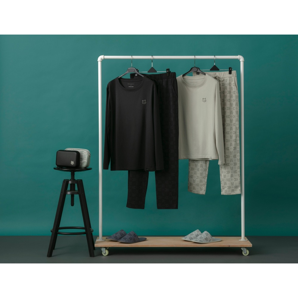 EVA air 長榮航空 Maison Kitsuné 機上用品 皇璽桂冠艙 商務艙 商務艙 睡衣 過夜包-細節圖7