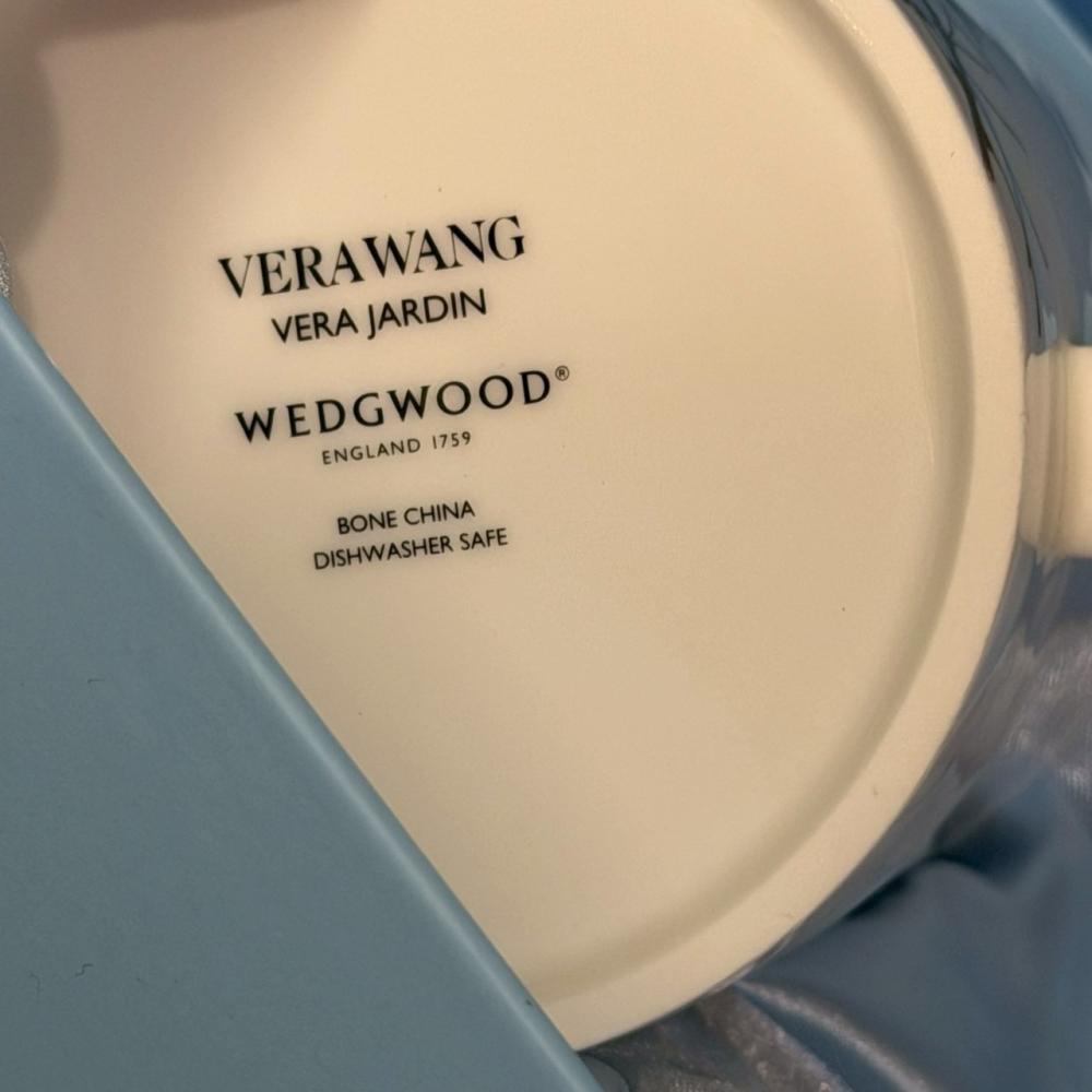 WEDGWOOD VERA WANG 燦金花園 Jardin 馬克杯+茶包組-細節圖3