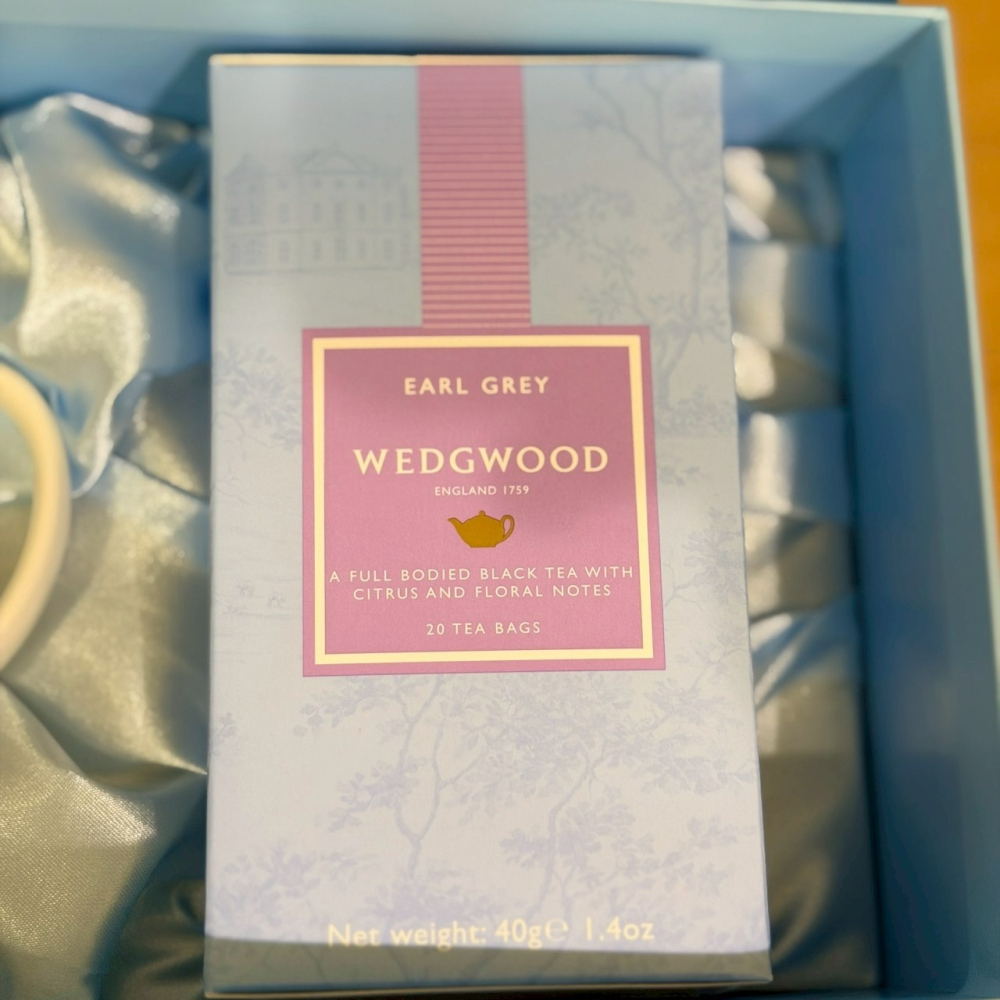 WEDGWOOD VERA WANG 燦金花園 Jardin 馬克杯+茶包組-細節圖8