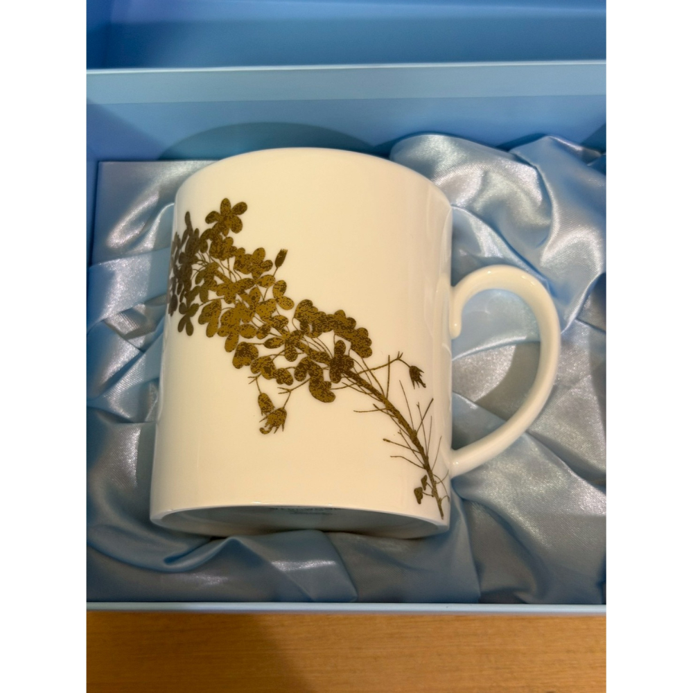WEDGWOOD VERA WANG 燦金花園 Jardin 馬克杯+茶包組-細節圖9