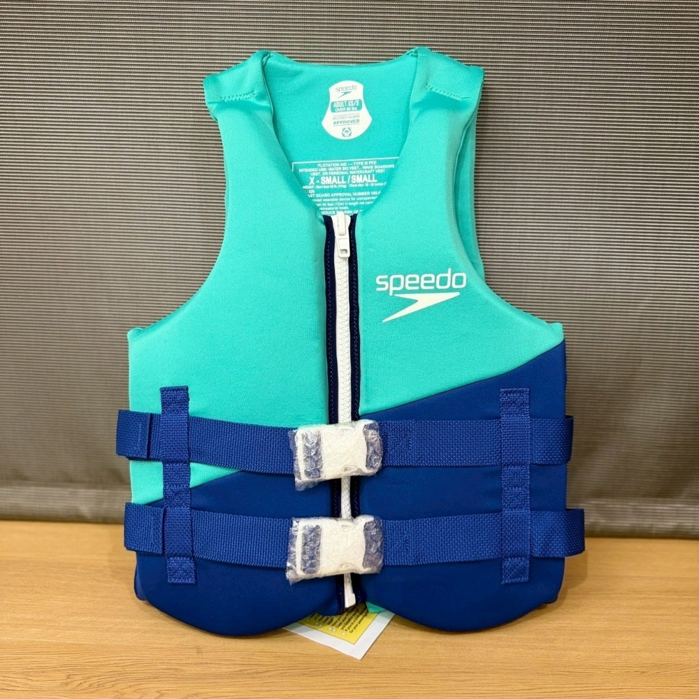 Speedo 成人 浮力衣 浮力背心 游泳背心 水上運動背心-規格圖11