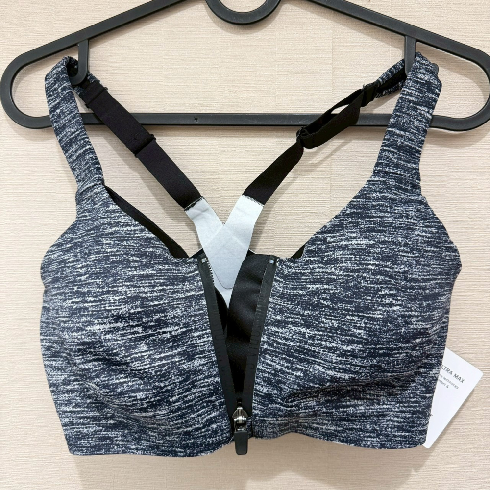 美國 Victoria’s Secret Sport 前開式高支撐運動內衣 32D-細節圖2