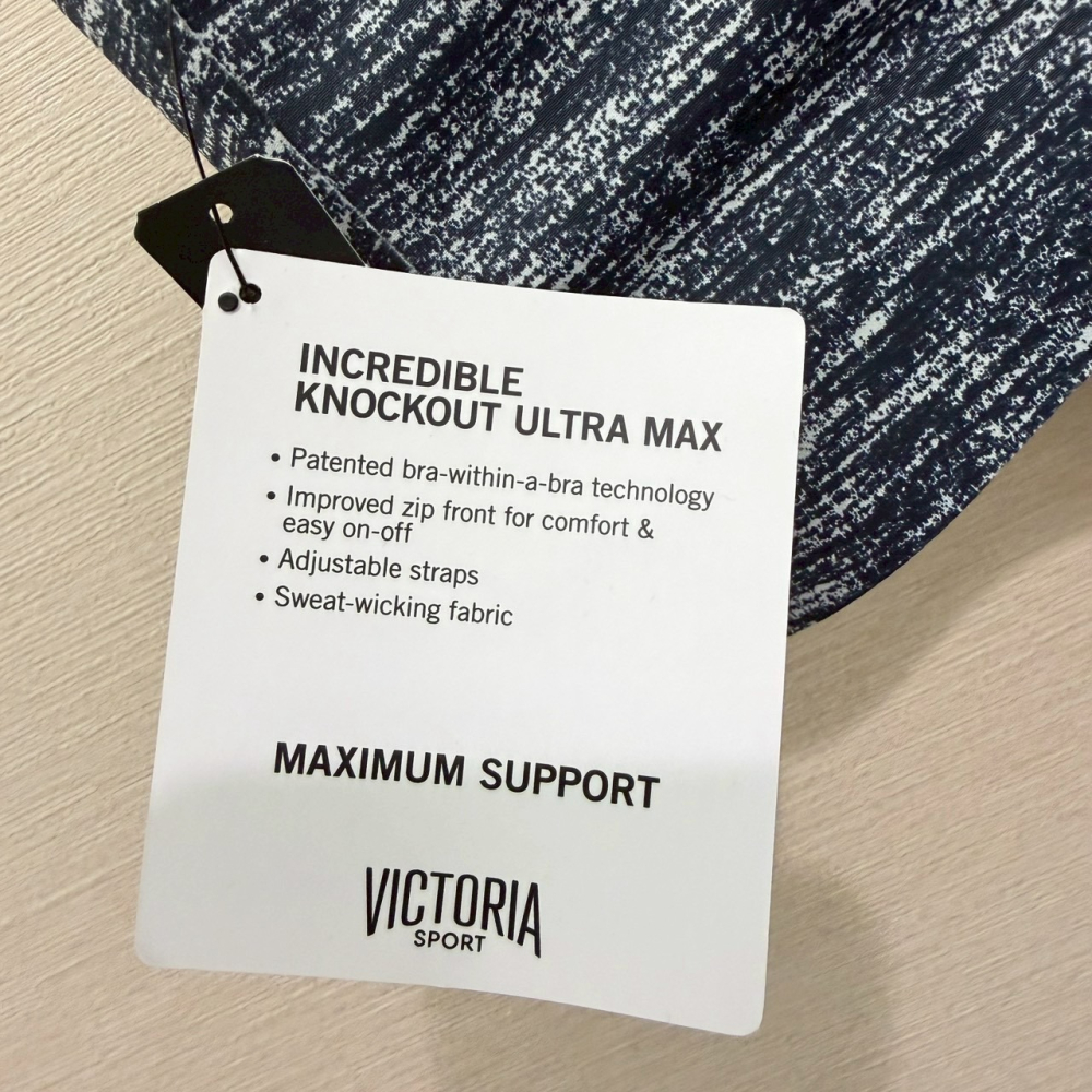 美國 Victoria’s Secret Sport 前開式高支撐運動內衣 32D-細節圖6