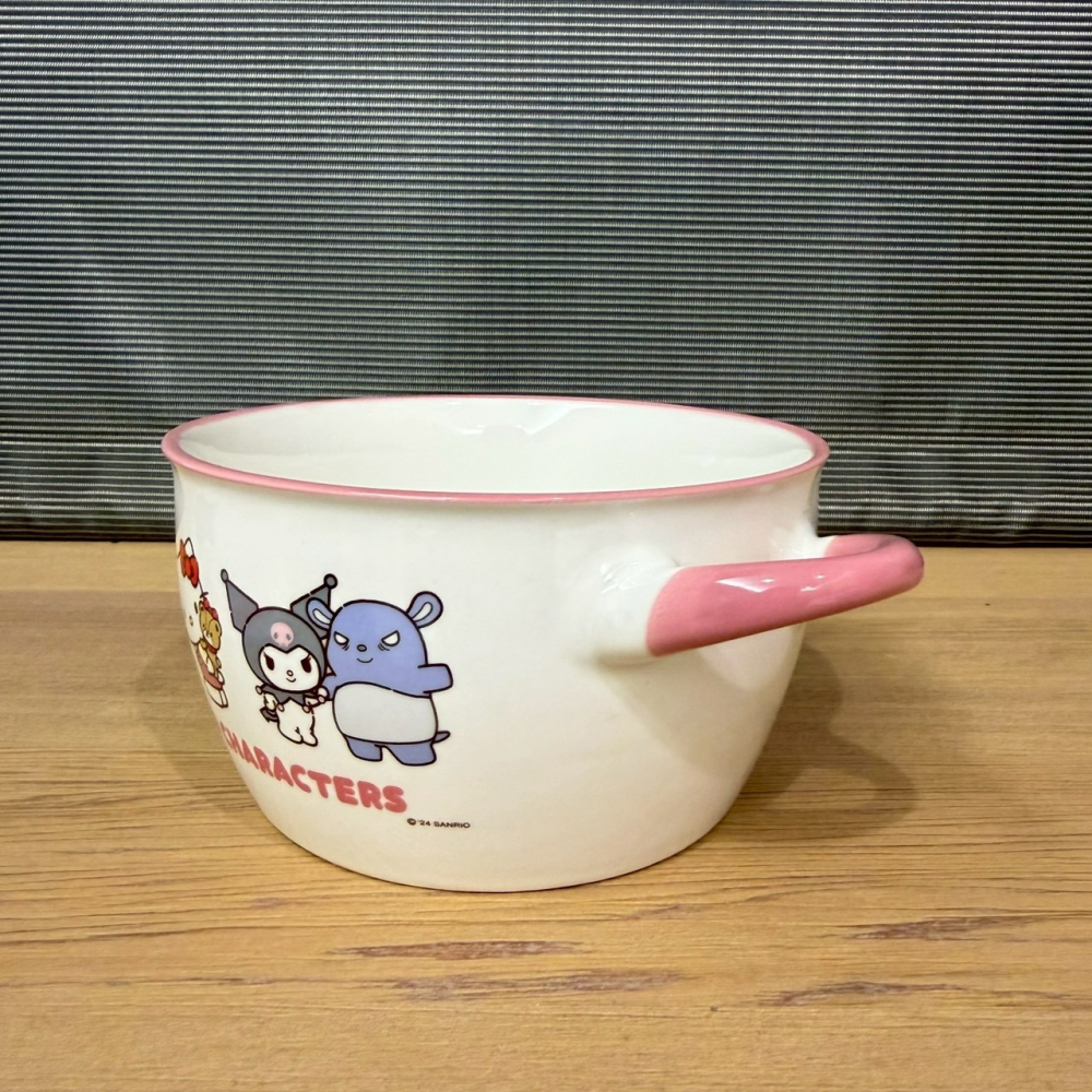 [Sogo來店禮] Sanrio雙耳陶瓷碗 泡麵碗-細節圖3