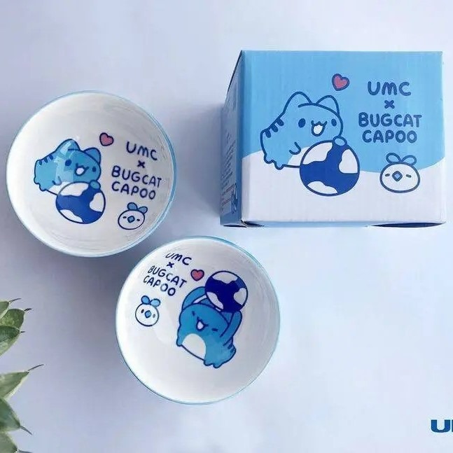聯華電子 UMC x 貓貓蟲咖波 Bugcat Capoo 聯名 愛地球碗組 股東會紀念品-細節圖7