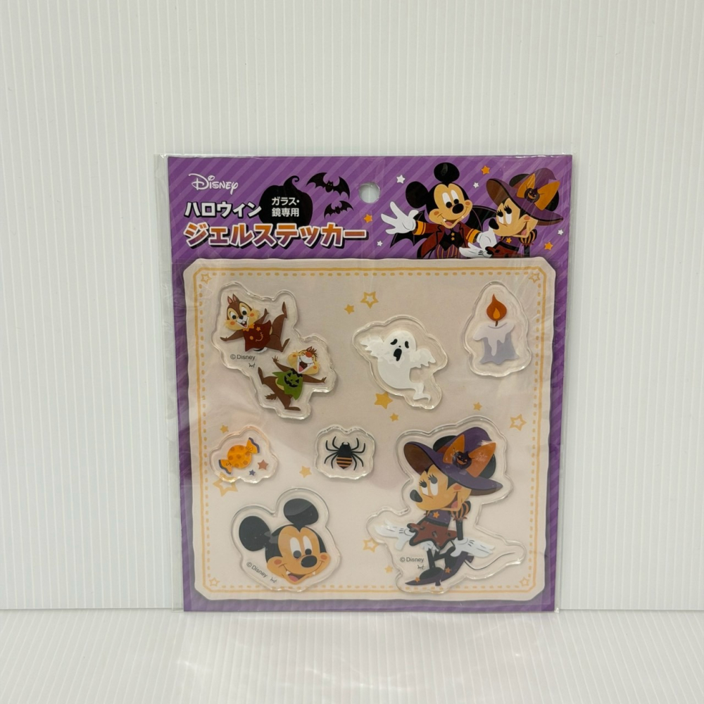 日本 Seria 百元商店 迪士尼 Disney 萬聖節 果凍貼 玻璃貼 裝飾貼 米奇與好友-細節圖5