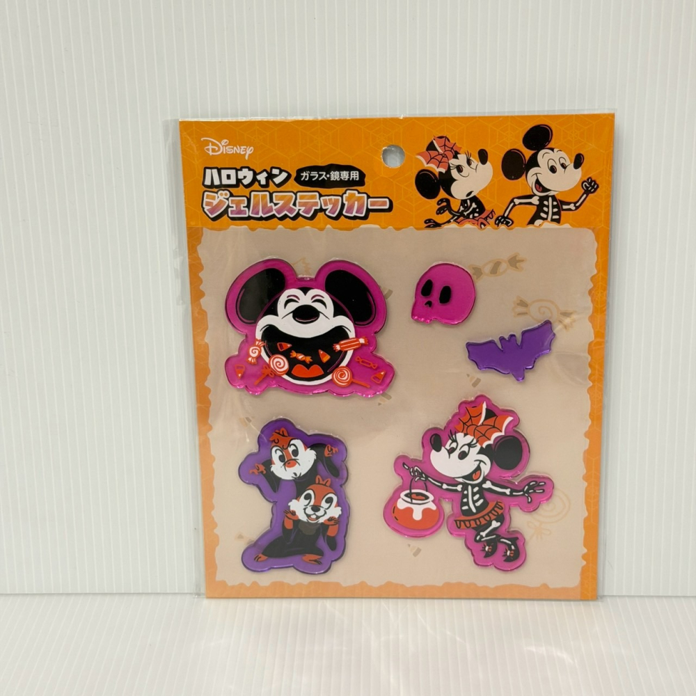 日本 Seria 百元商店 迪士尼 Disney 萬聖節 果凍貼 玻璃貼 裝飾貼 米奇與好友-細節圖7