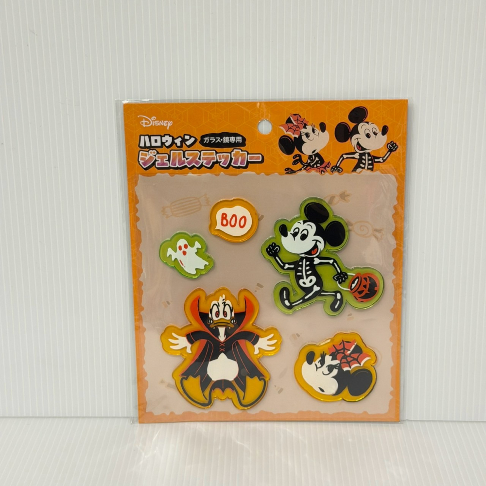 日本 Seria 百元商店 迪士尼 Disney 萬聖節 果凍貼 玻璃貼 裝飾貼 米奇與好友-細節圖8