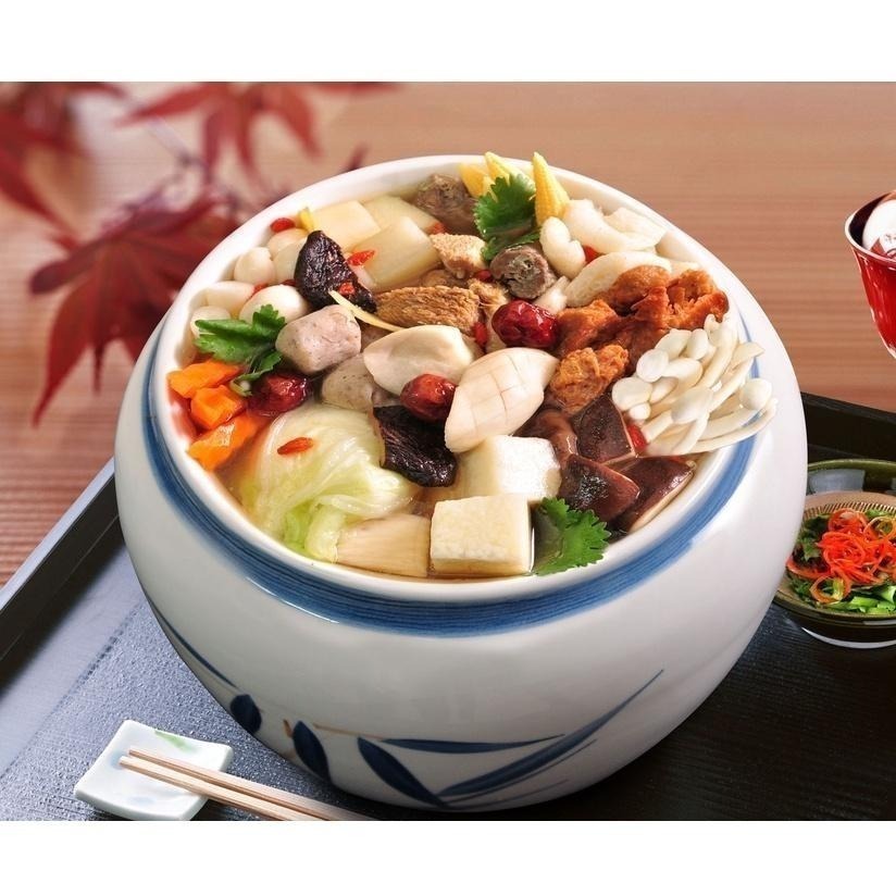 【說蔬人】崇華-素食年菜套組-六六大順(6菜)6-8人🥇蕈菇松露白醬+焗烤千層麵+佛跳牆+椒鹽素排+獅子頭+冬瓜豐-細節圖6