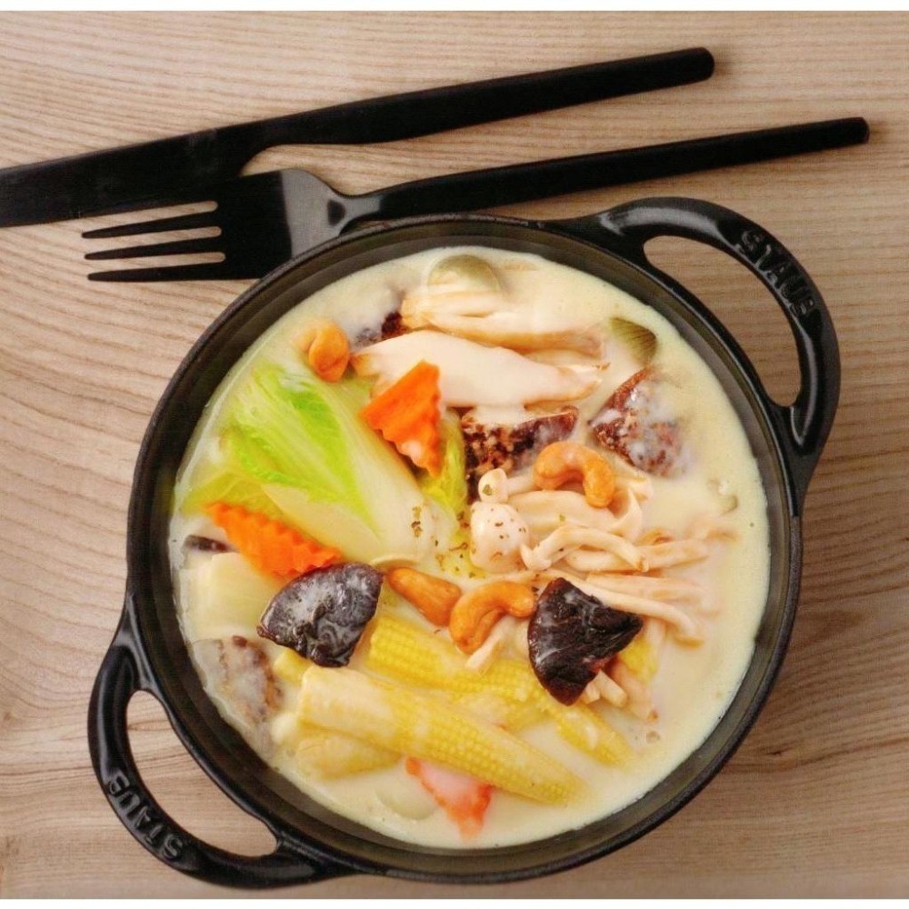 【說蔬人】崇華-素食年菜套組-六六大順(6菜)6-8人🥇蕈菇松露白醬+焗烤千層麵+佛跳牆+椒鹽素排+獅子頭+冬瓜豐-細節圖4