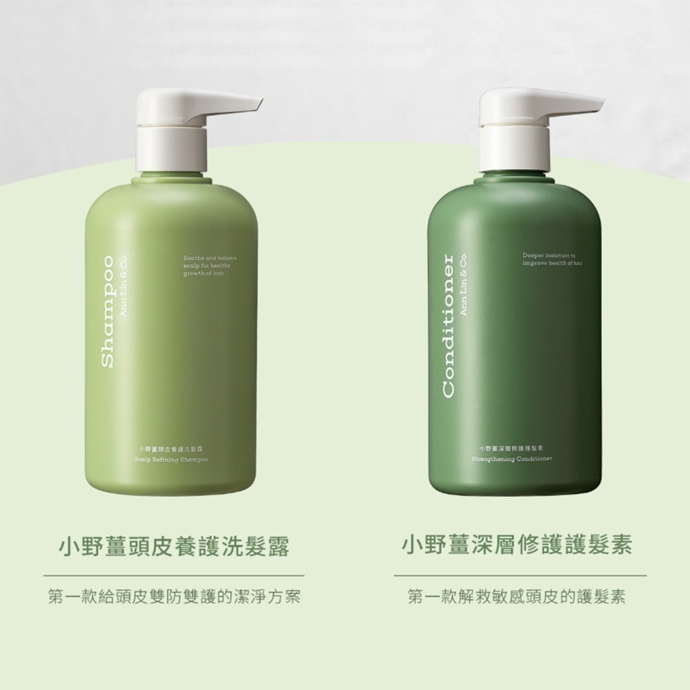 Ann Lin & Co. | 小野薑秀髮洗護組-細節圖2