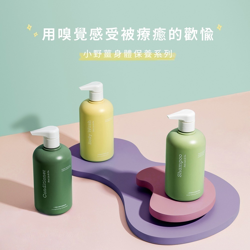 Ann Lin & Co. | 小野薑秀髮洗護組-細節圖7
