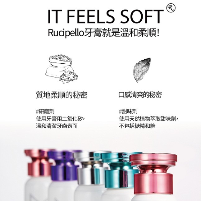 《Rucipello》韓國 精品牙膏 原裝進口 禮盒裝-細節圖6