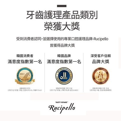 《Rucipello》韓國 精品牙膏 原裝進口 禮盒裝-細節圖10